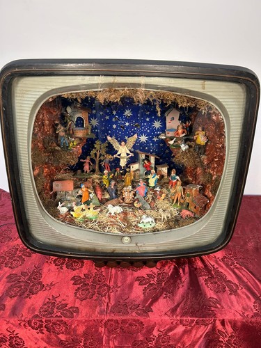 Presepe natale inserito tv - inserito, in