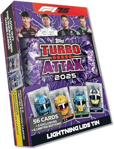 Topps match attax turbo - topps, f1