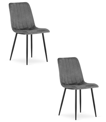 Poltrona lava velluto grigio - velluto,