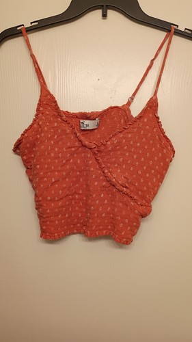 Hollister arancione floreale