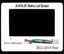  LCD GLASS VETRO MONITOR APPLE iMac 27 A1419 2012 2013 2k LM270WQ1 SD F2 