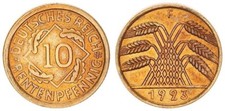 10 Pfennig J.309 1923 F Anno