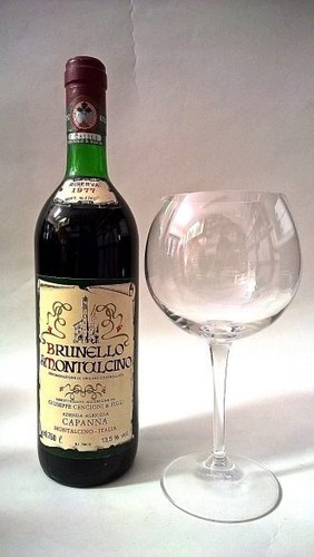 Capanna riserva 1977 - 1977, brunello