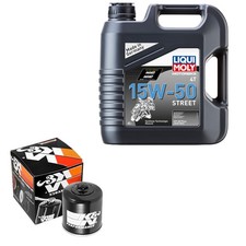 Kit filtro olio K&N LM 15W-50