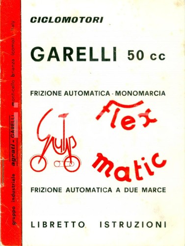 1970 garelli istruzioni - garelli,