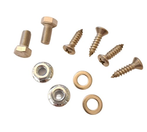 Kit fissaggio targa - e, porta