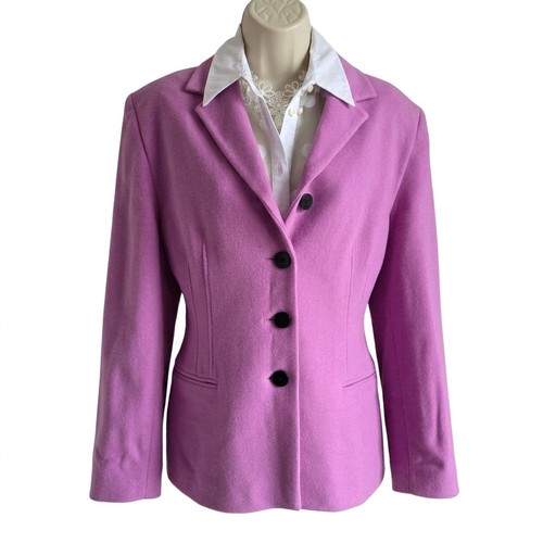 Blazer rosa lana cashmere - rosa,