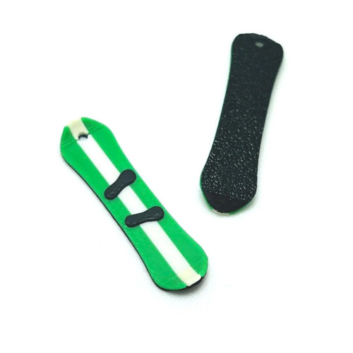 Charm per snowboard - , verde