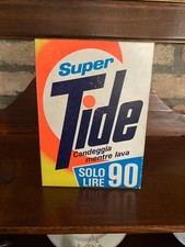 Scatola Super Tide anni ’60