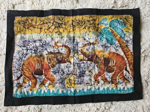 Arte murale batik africana