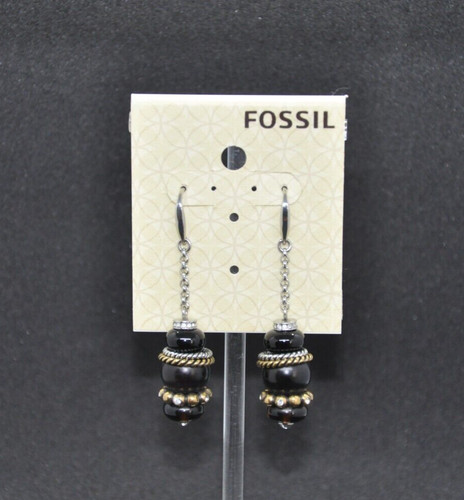 Orecchini goccia fossil in - goccia,