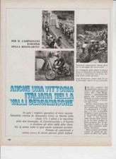 PUBBLICITA'  ADVERTISING-XXIII VALLI BERGAMASCHE '71 ZUNDAPP PUCH JAWA P 75 ISCH