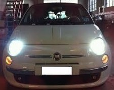 KIT FARI XENON AUTO H7 55w ADATTO PER FIAT 500 DAL 2007   + ADATTATORI