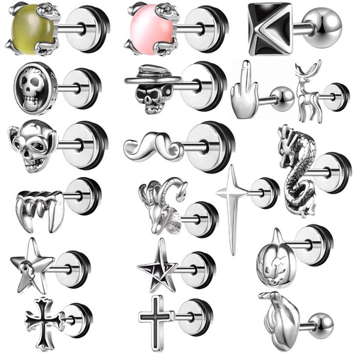 16g acciaio inox borchia - pz,