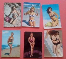 PIN Up Vintage Bikini Model Sexy Costume Lotto Postcard Cartolina 