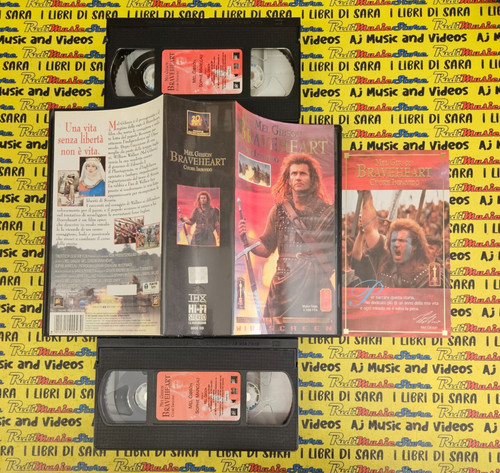 Box vhs film braveheart - 2,