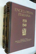 APPENDICE II 1938 1948 2 VOLUMI COMPLETA - AAVV - ENCICLOPEDIA TRECCANI - 1948