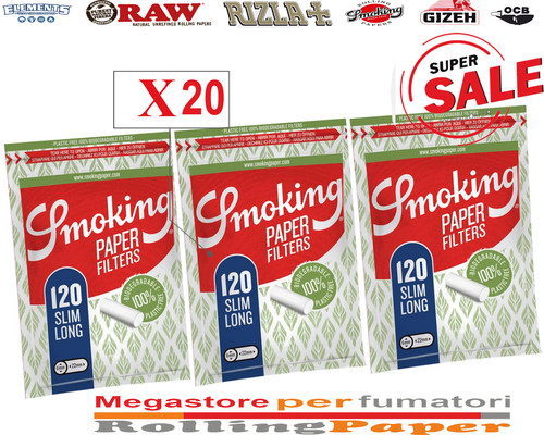 Filtri smoking ecco - filtri, slim