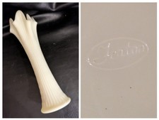 Vaso Swung In Vetro Verde Satinato Fenton Diamante Alto 15 In