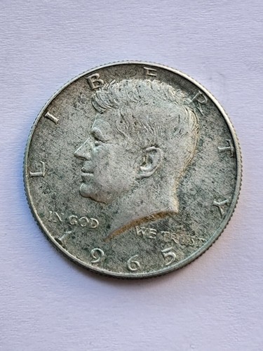 1965 kennedy dollar coin - dollar,