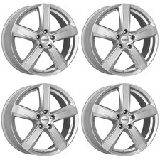 4 Cerchi Dezent TU silver 6.5Jx16 5x98 per Alfa Romeo 147 156