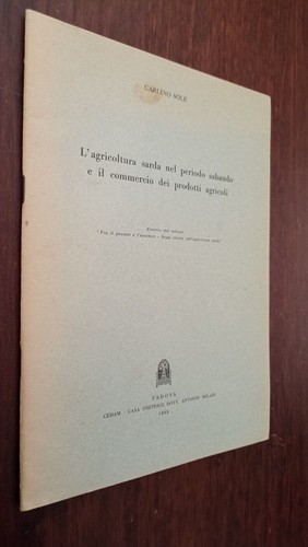 Agricoltura sarda nel - sarda,