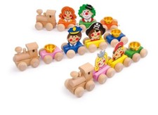 Trenino in legno per il