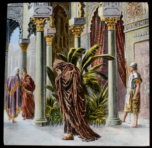 Magic lantern slide - lantern,