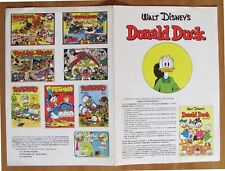 BROCHURE ANAF presenta WALT DISNEY - DONALD DUCK SPECIAL di CARL BARKS - RARA*