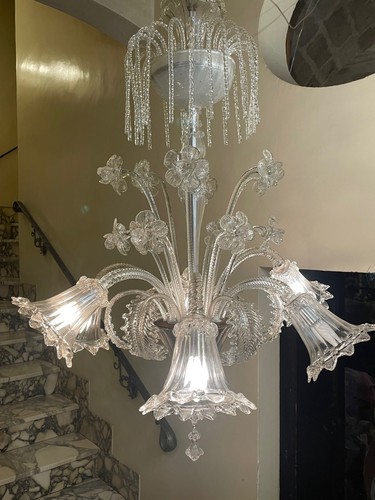 Antico imponente lampadario - antico, e