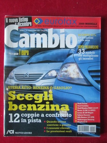 Cambio 2002 citroen ford - 12, c3