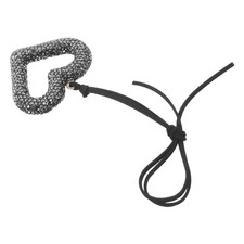  Ciondolo a forma di cuore gioiello per specchietto retrovisore auto: ciondolo a