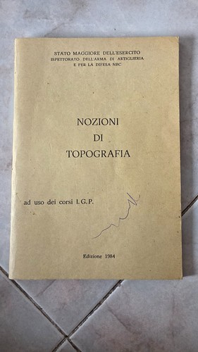Libro nozioni topografia - nozioni,