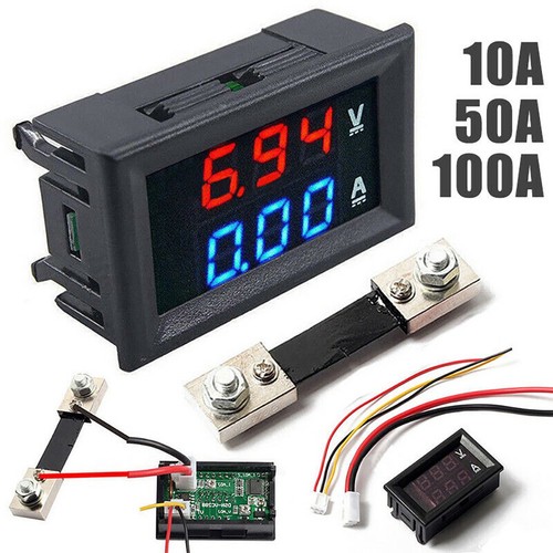 Voltmetro 100a - voltmetro, 10/50/100a