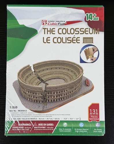 Cubicfun colosseo puzzle - il,