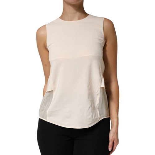 Jucca top off white - top, viscosa