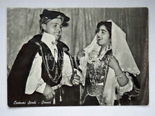 SINNAI Costumi sardi Sardegna Cagliari vecchia cartolina