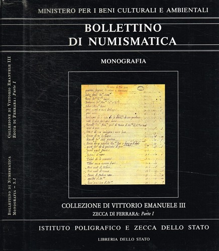 Bollettino numismatica - bollettino, di