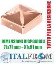 Copri Palo Copripalo in Rame