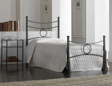 Letto ferro battuto conca - battuto,