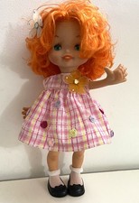 Bambola Vintage Kissing Girl, Laflex 1965 , 43 Cm Made In France