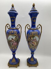 Set 2 vasi urna stile francese