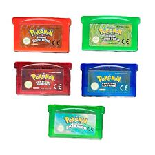 Giochi Pokémon ORIGINALI ITA BATTERIA NUOVA Nintendo Game Boy Advance GBA