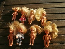 Lotto 8 BAMBOLINA varie  MATTEL vintage anni 80 BAMBOLA