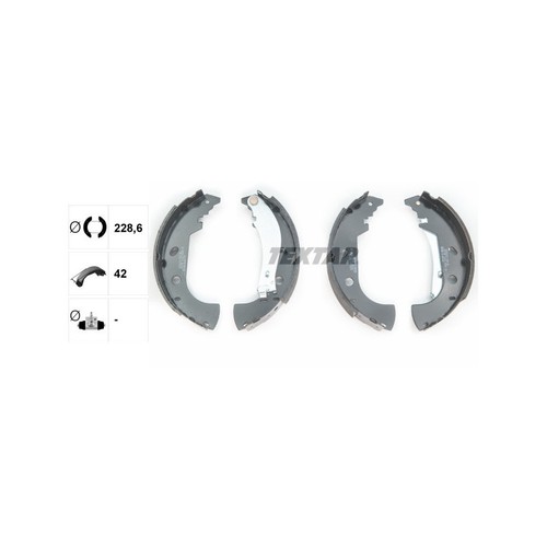 Textar 91053100 kit ganasce - textar,