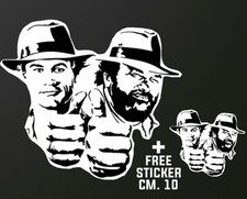 Adesivo BUD SPENCER E TERENCE