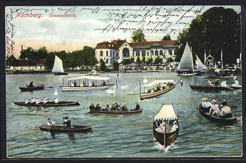 Cartolina norimberga dozzine - cartolina, norimberga,