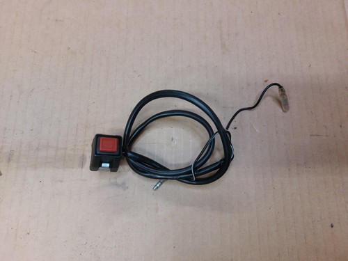 Bouton arrêt moteur - arrêt, origine