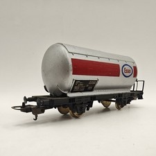 Lima H0 2711 Carro Cisterna Esso grigio 2 assi, anni 70, ottime condizioni