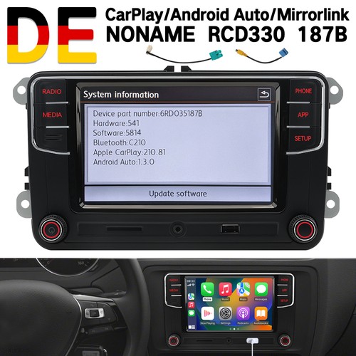 Autoradio noname rcd330 187b - autoradio,